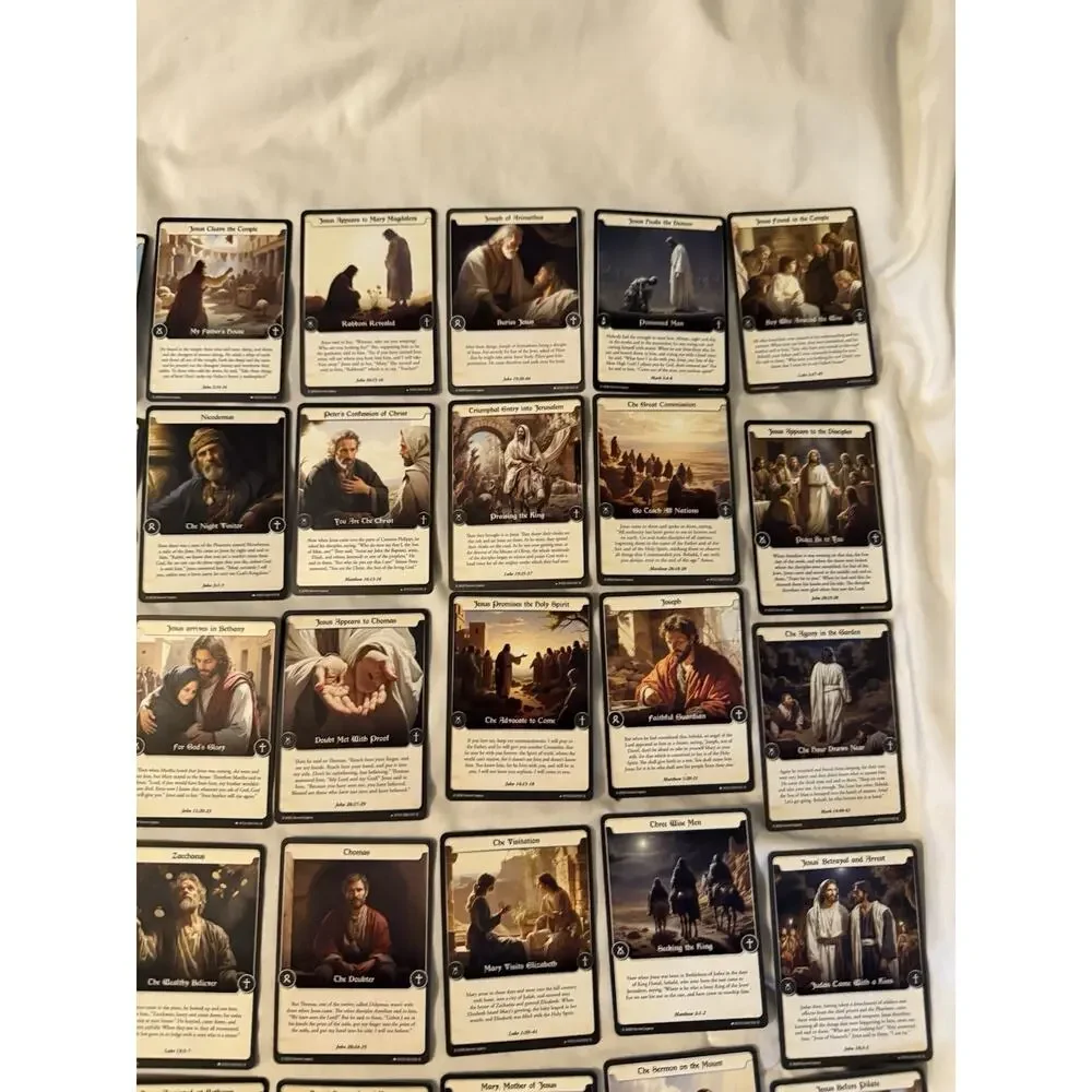Sacred Legacy New Testament Core Set 103-Card Mixed Lot Foil/Regular Chase